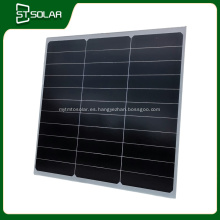 Paneles solares monocristalinos de 52W 18 V